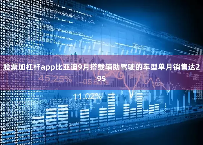 股票加杠杆app比亚迪9月搭载辅助驾驶的车型单月销售达295